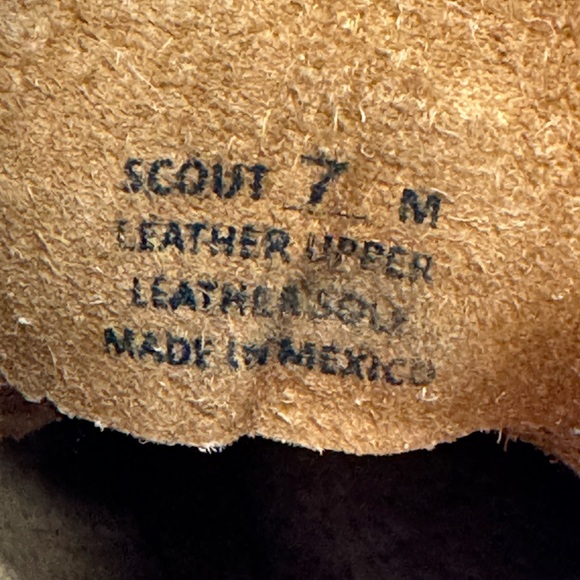 Boho Matisse “Scout” Distressed Leather Ankle Bootie Flat White Boot Sz 7 - Picture 9 of 10